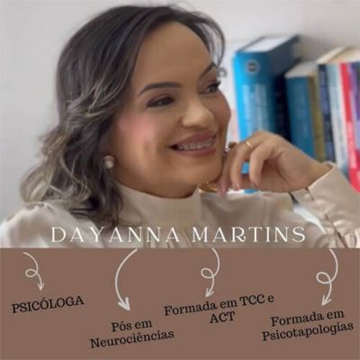 "Psicóloga Dayanna Martins"